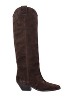 Brown Suede Boots 1