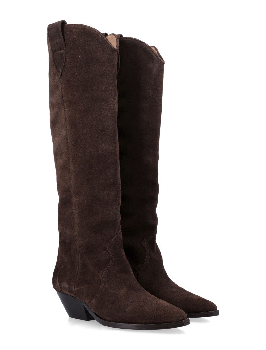 Brown Suede Boots 2