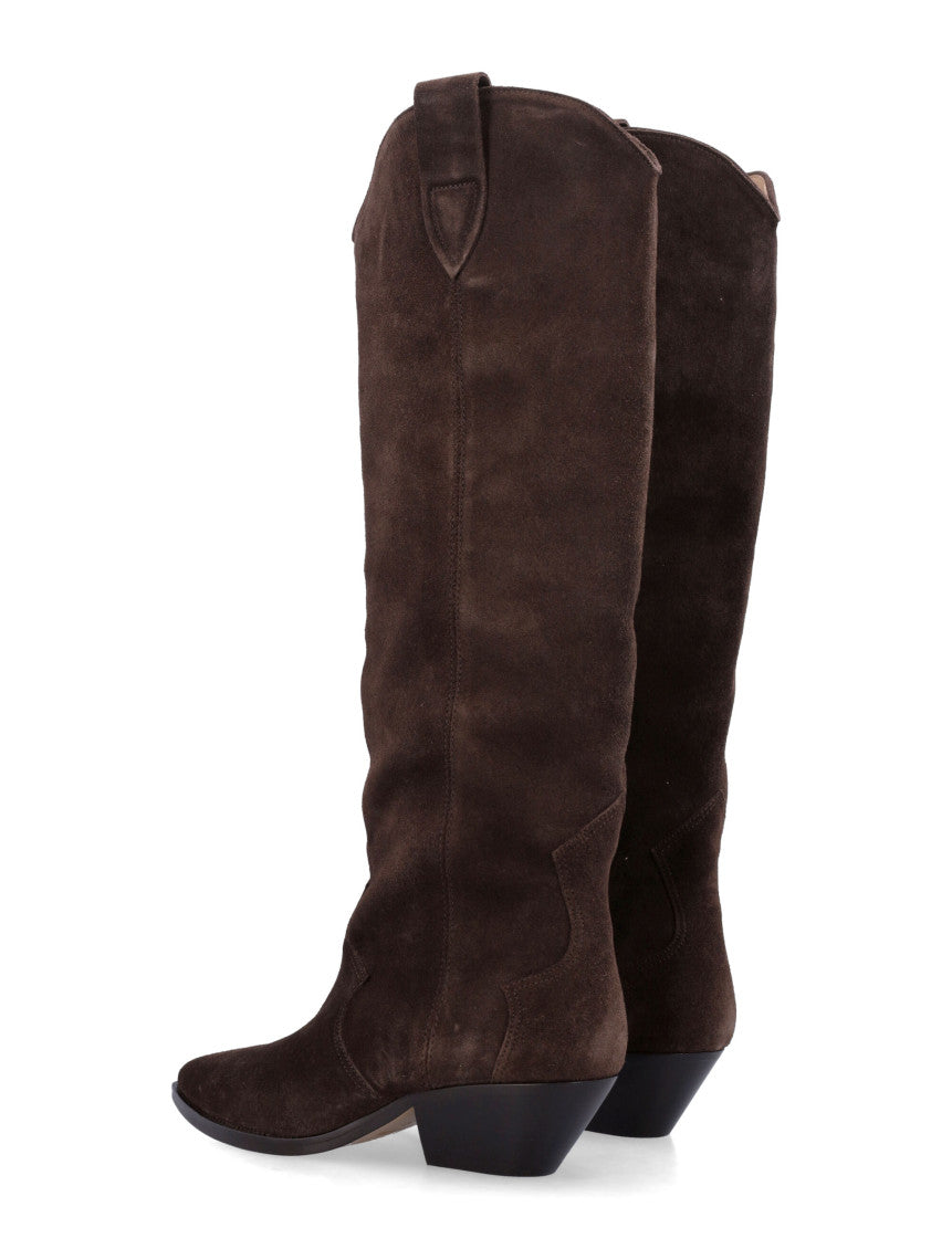 Brown Suede Boots 4