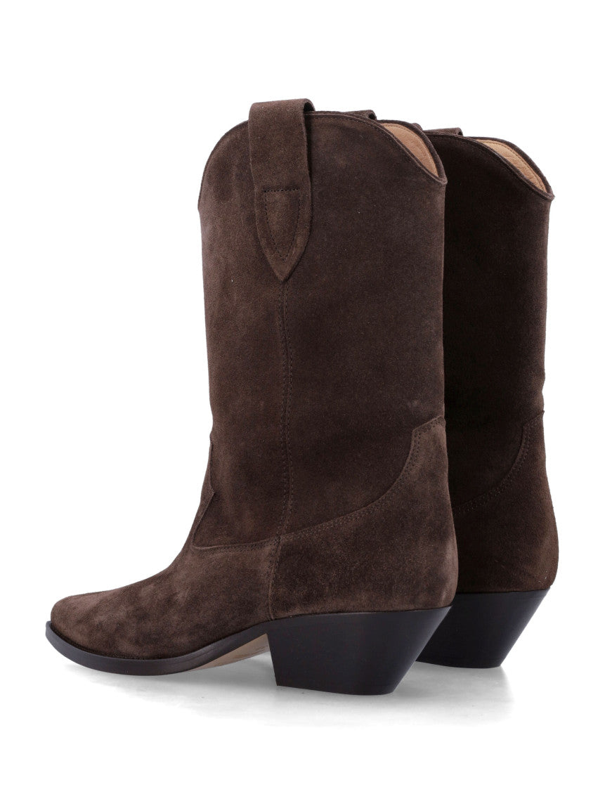 Brown Suede Boots 4