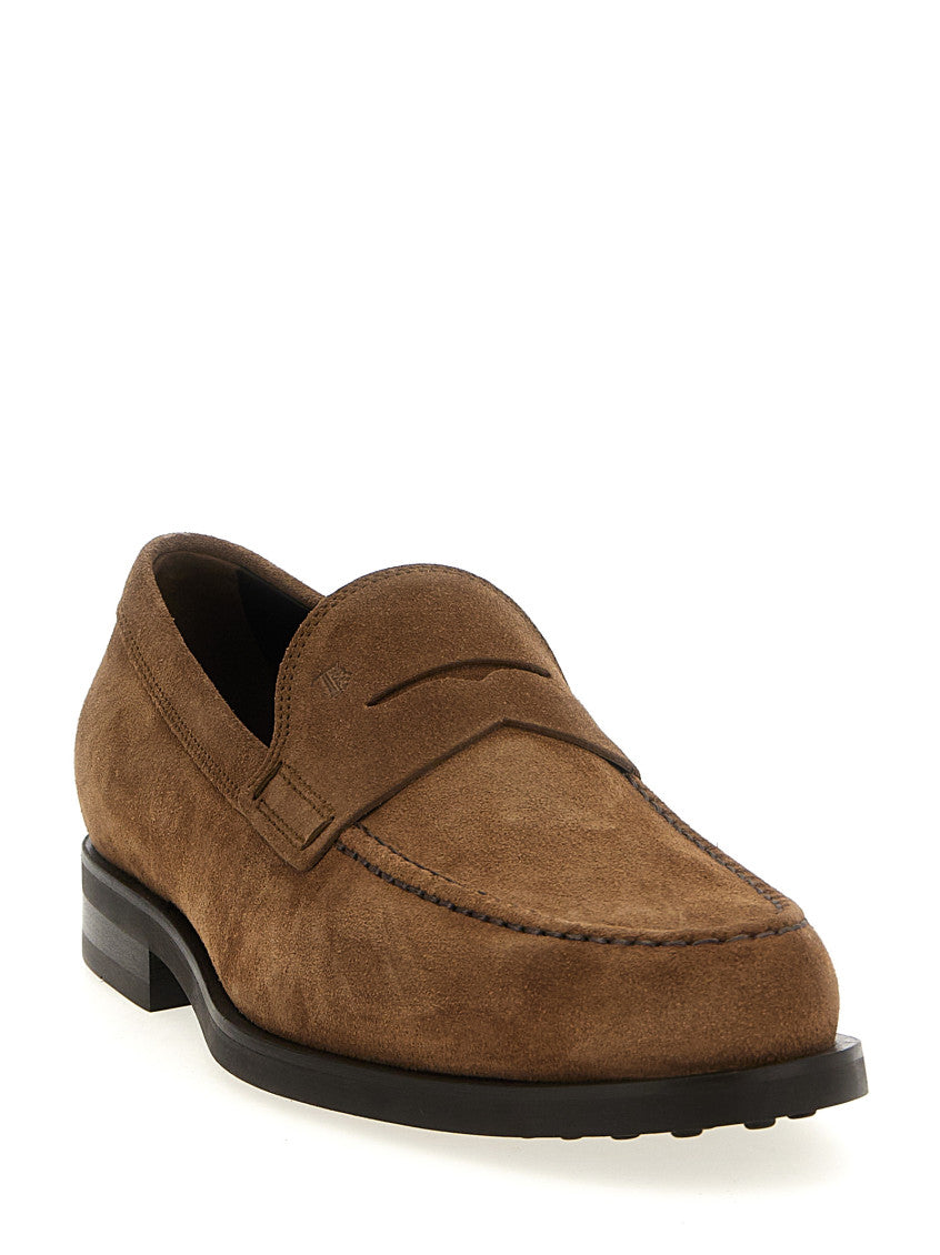 Brown Suede Loafers 2