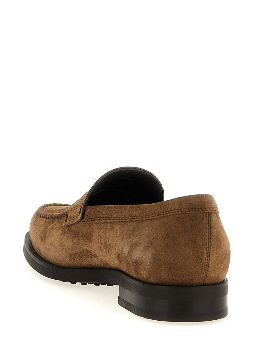 Brown Suede Loafers 3