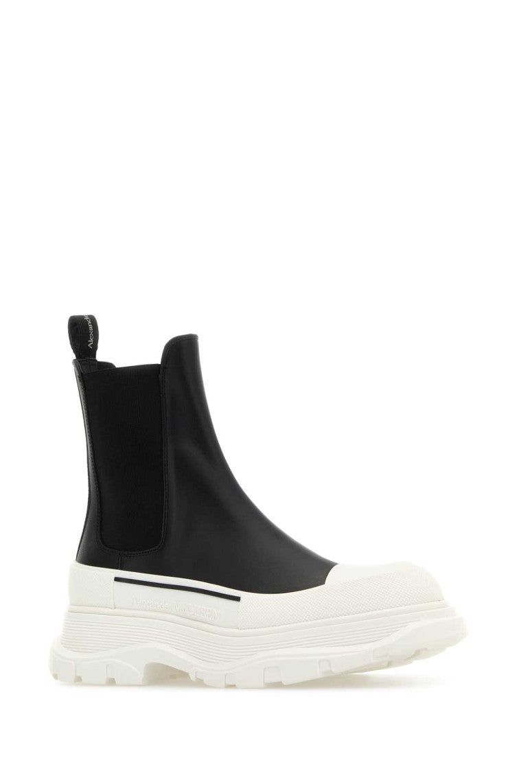 Black Leather Ankle Boots 2