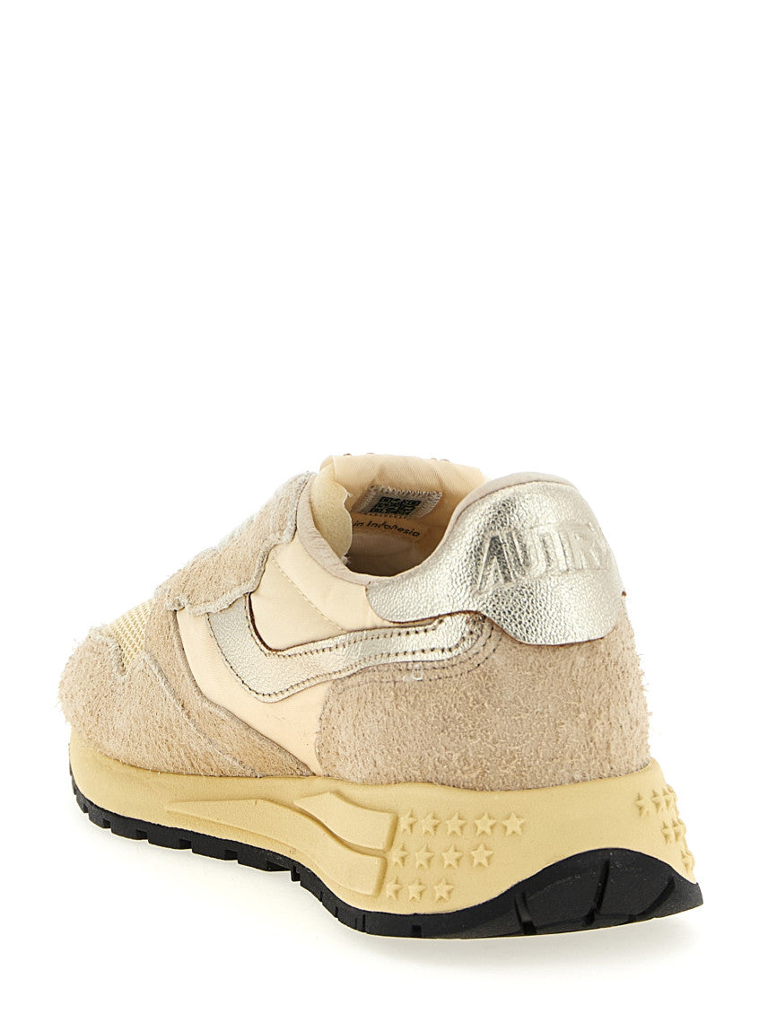 Beige Logo Sneakers 3