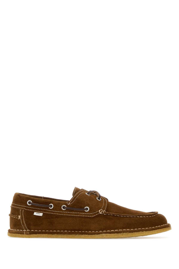 Brown Suede Loafers 1
