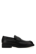Black Slip On Loafers 1
