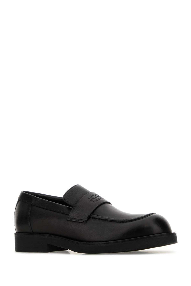 Black Slip On Loafers 2