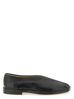 Brown Solid Flat Piped Ballet Flats 1