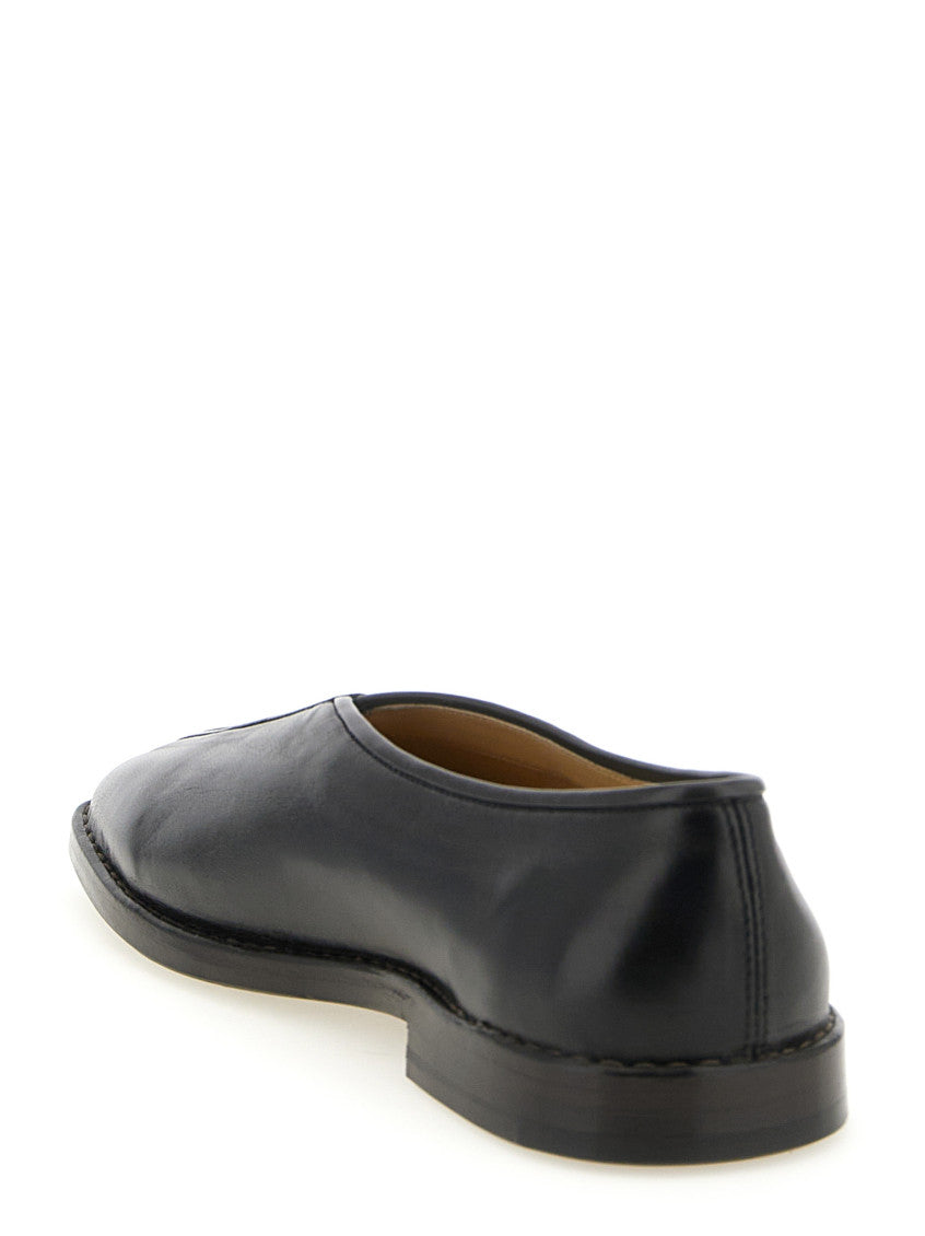 Brown Solid Flat Piped Ballet Flats 3