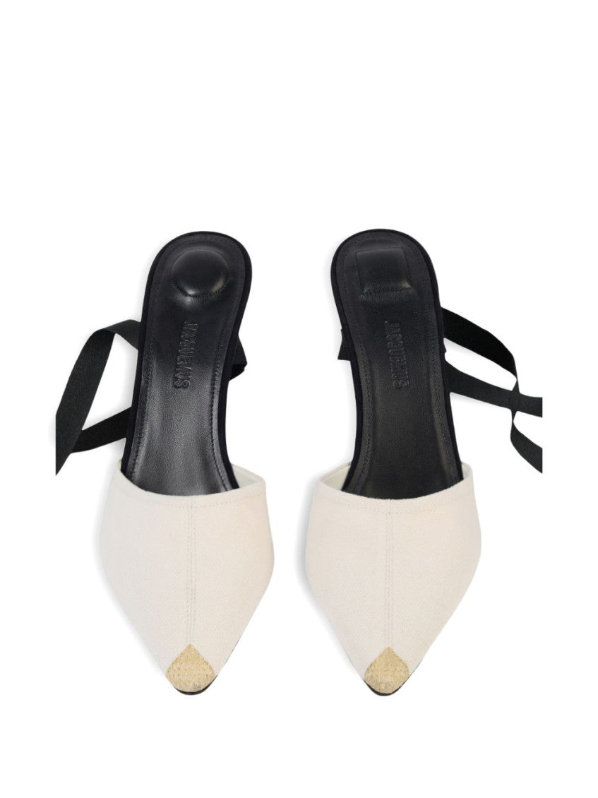 Beige Solid Espadrilles 2
