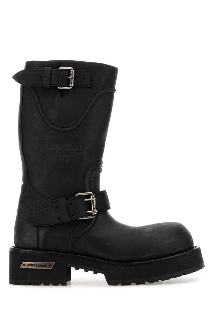 Black Leather Boots 1