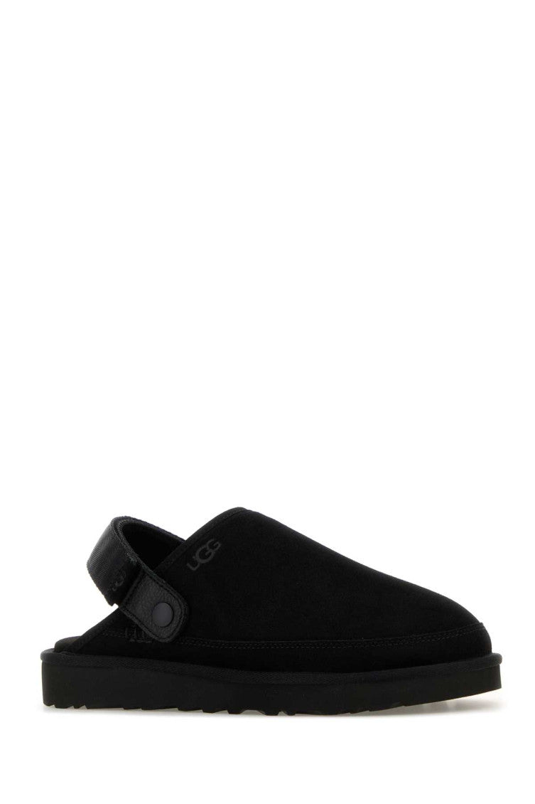 Black Suede Mules 2