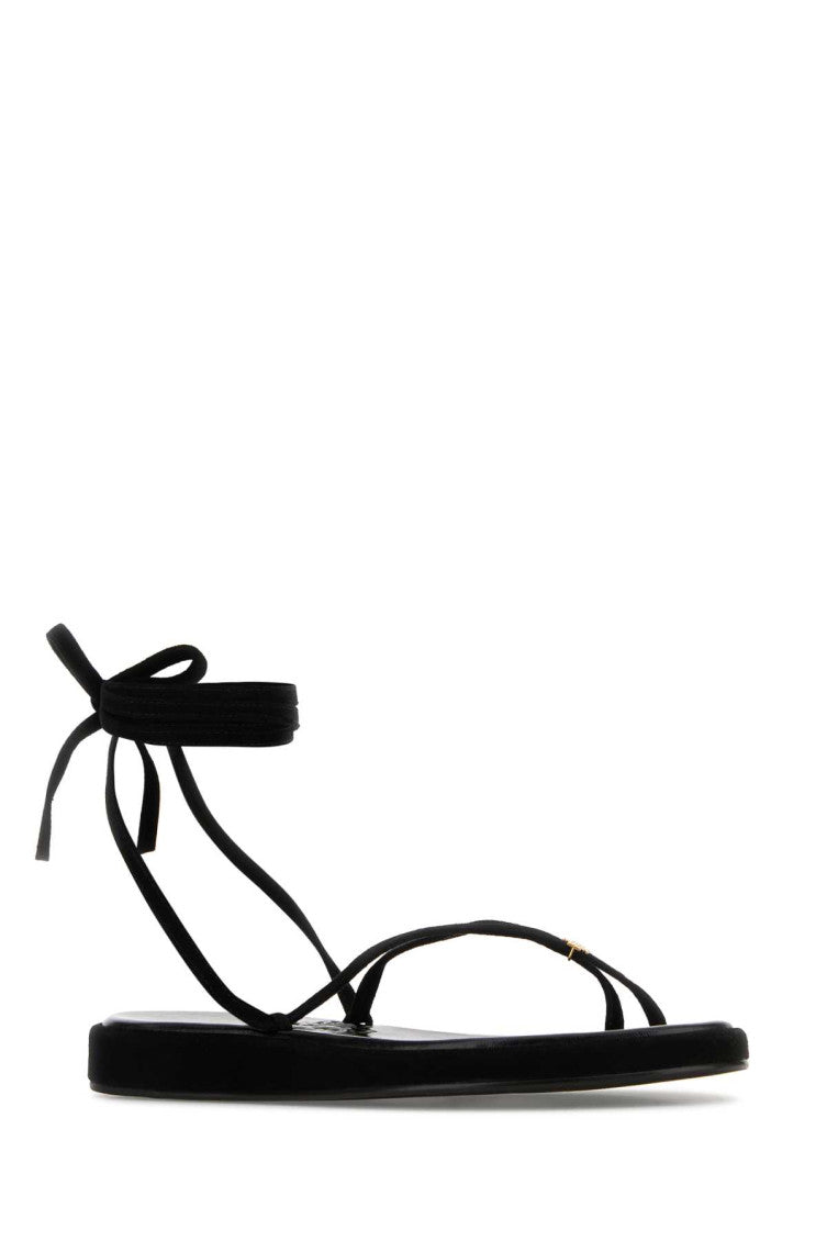 Black Ankle Strap Sandals 2