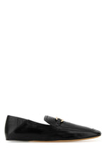 Black Leather Loafers 1