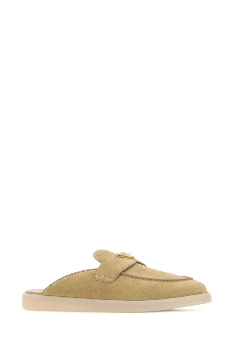 Beige Slip On Mules 2