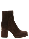Brown Solid Fawcette Boots 1