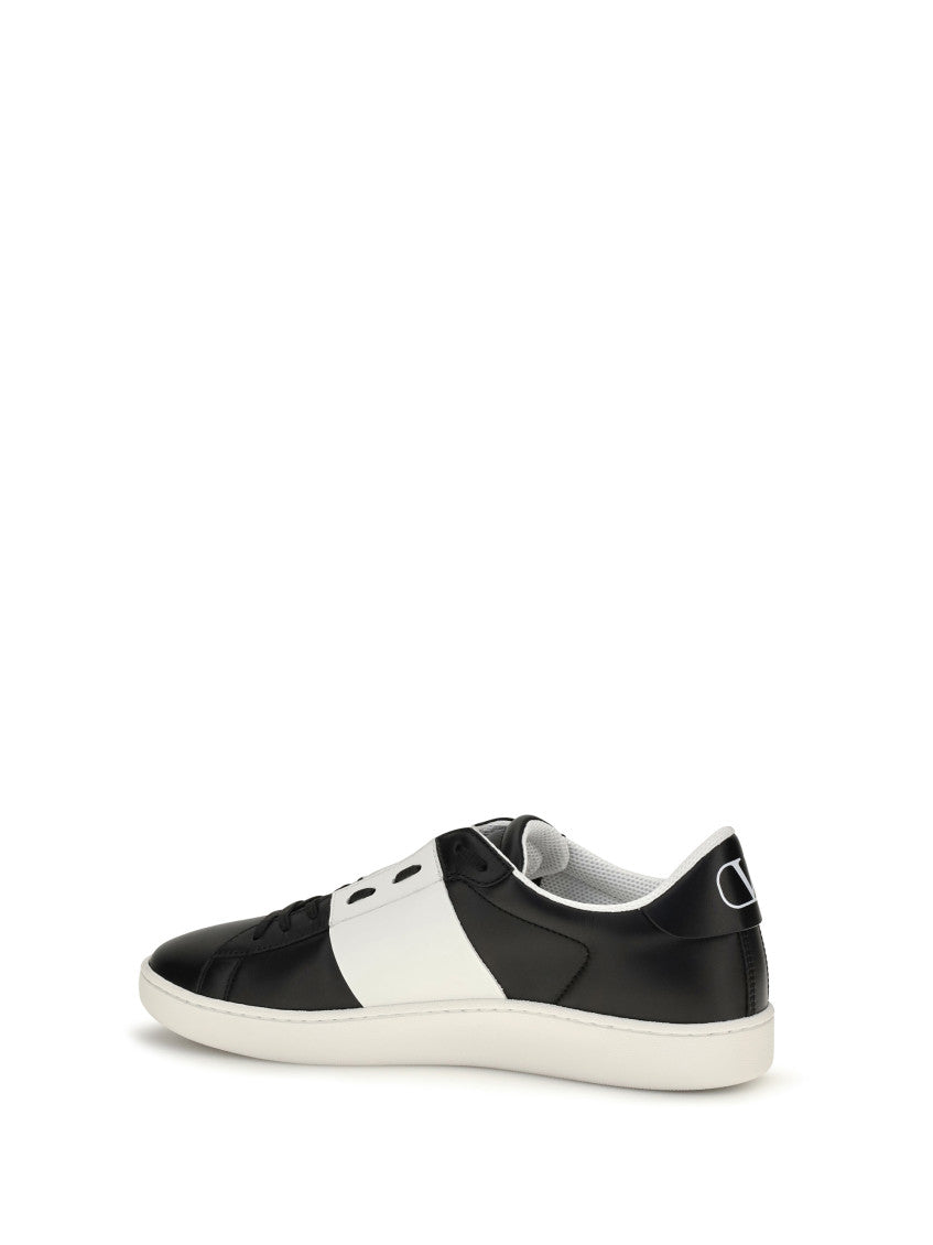 Black Color Block Sneakers 3