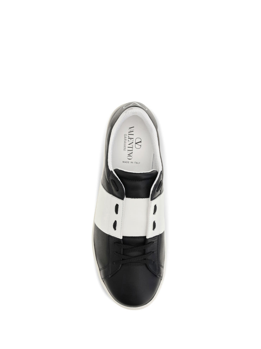 Black Color Block Sneakers 4