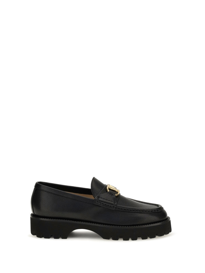Black Leather Loafers 1