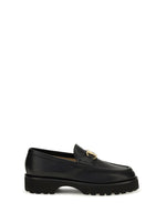 Black Leather Loafers 1