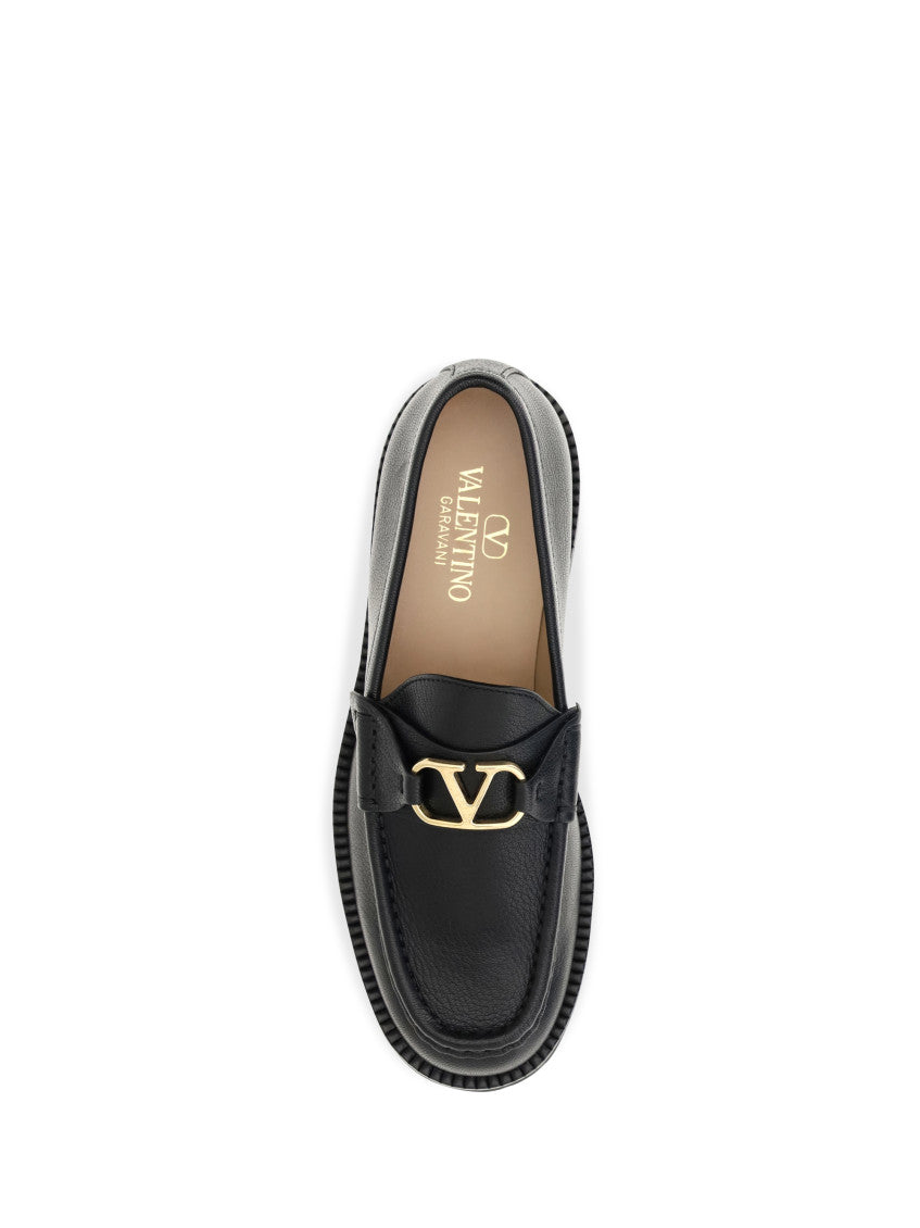 Black Leather Loafers 4