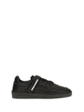 Black Leather Sneakers 1