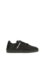 Black Leather Sneakers 1