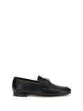 Black Logo Loafers 1