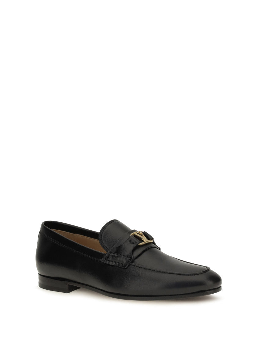 Black Logo Loafers 2