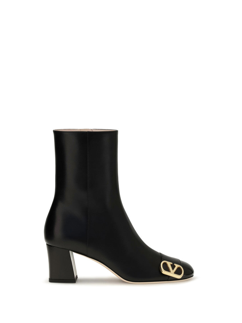 Black Veeside Ankle Boots 1