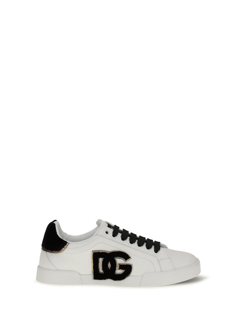 White Leather Sneakers 1