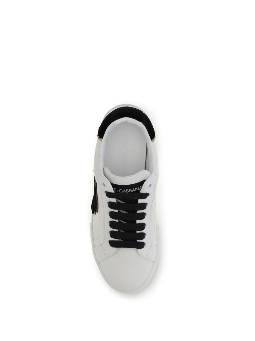 White Leather Sneakers 4