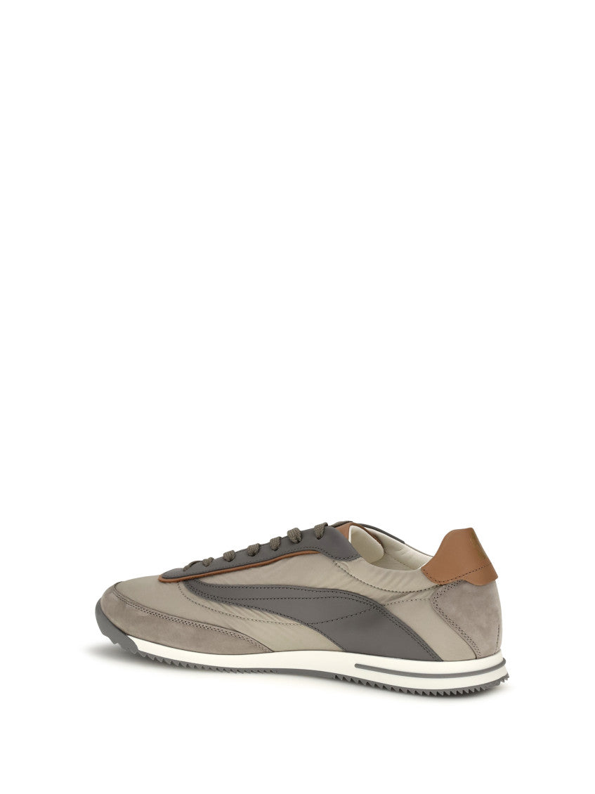 Brown Lace-up Sneakers 3