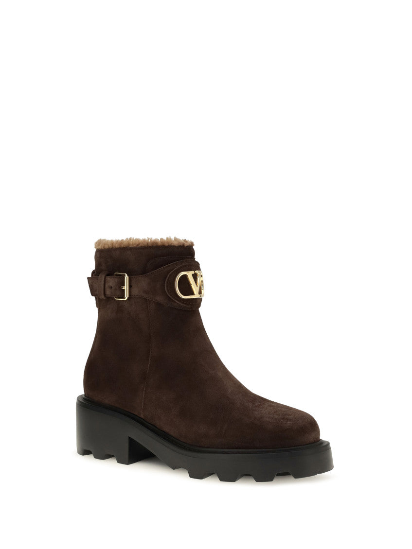 Brown Logo Signature Boots 2