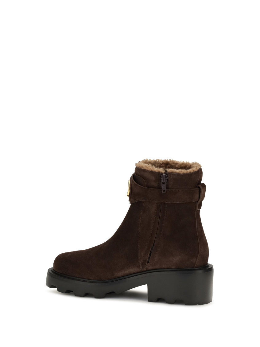 Brown Logo Signature Boots 3