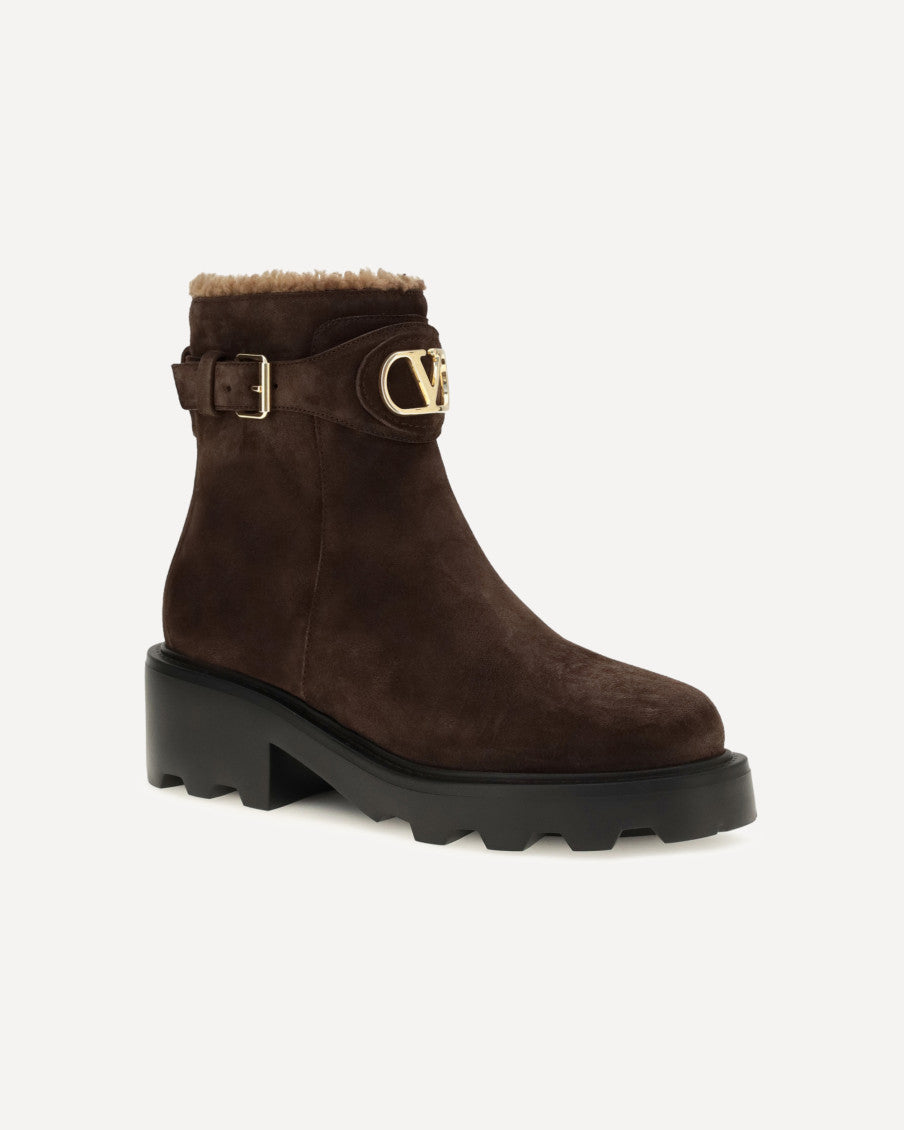 Brown Logo Signature Boots 5