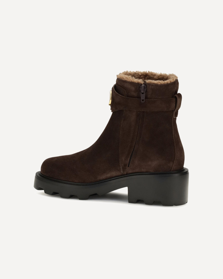 Brown Logo Signature Boots 6