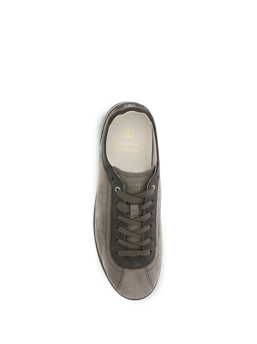 Brown Lace-up Sneakers 4