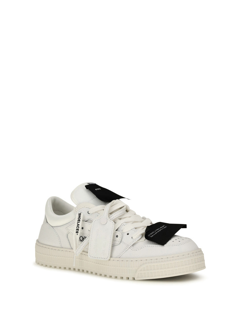 White 3.0 Court Sneakers 2