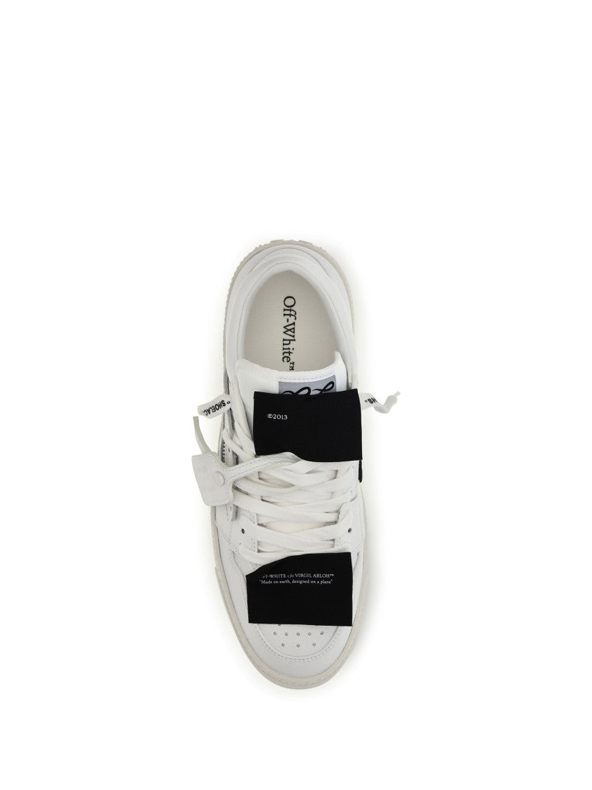 White 3.0 Court Sneakers 4