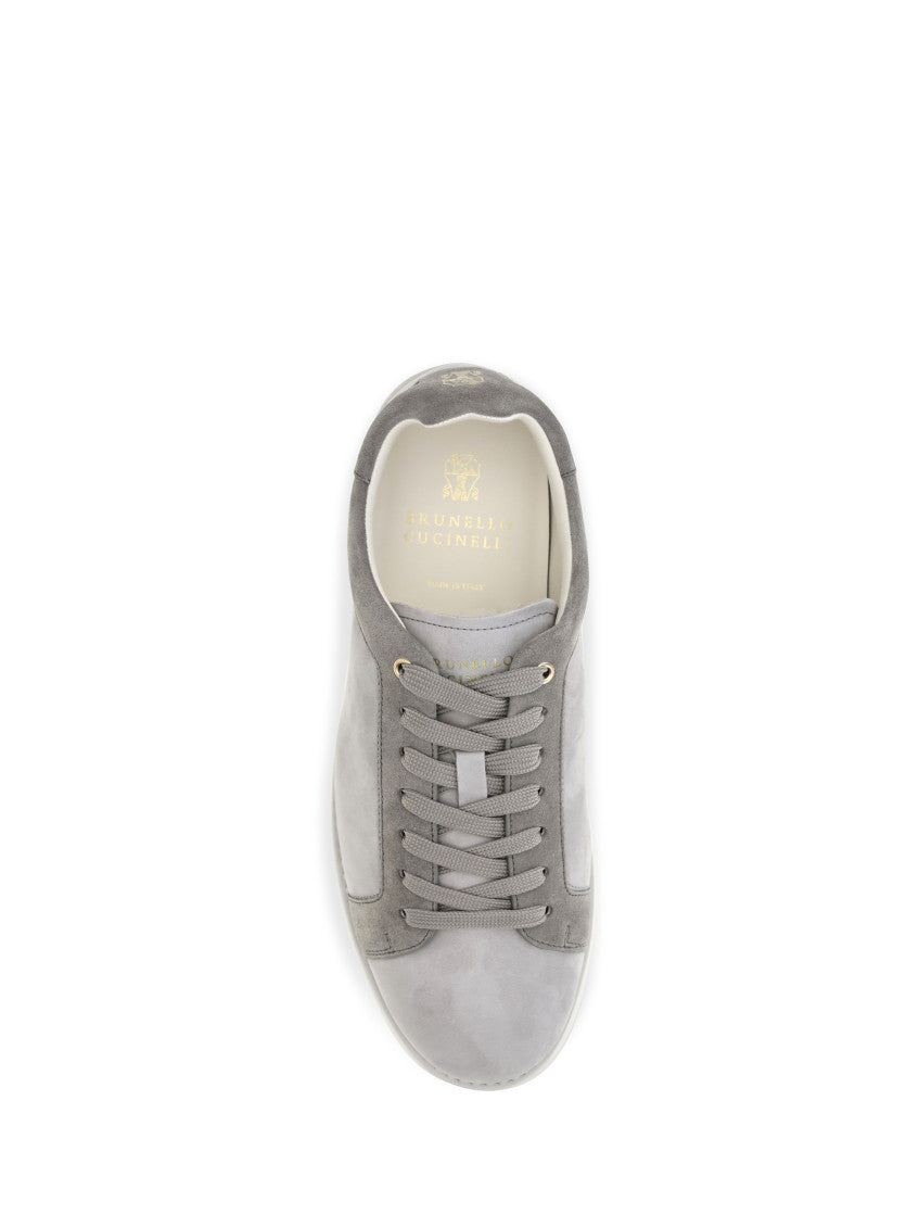 Grey Suede Sneakers 4