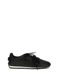 Black Leather Sneakers 1