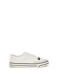 White Sailing Canvas Sneakers 1