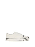 White Sailing Canvas Sneakers 1