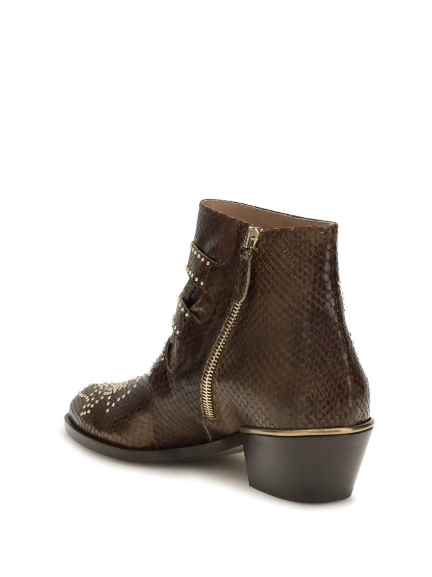 Brown Susanna Ankle Boots 3