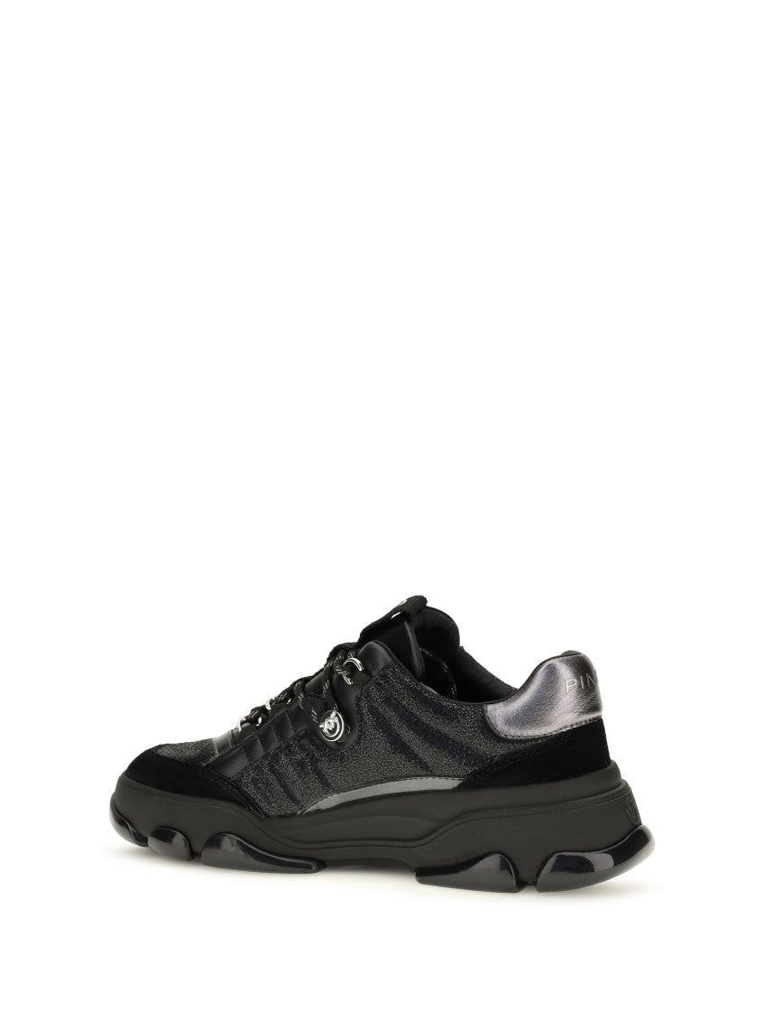 Black Athena Suede Sneakers 3