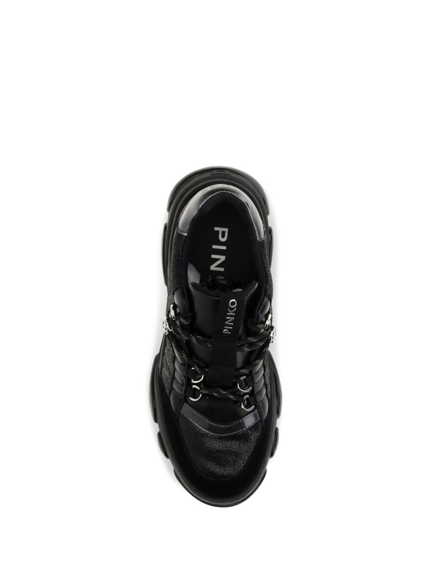 Black Athena Suede Sneakers 4