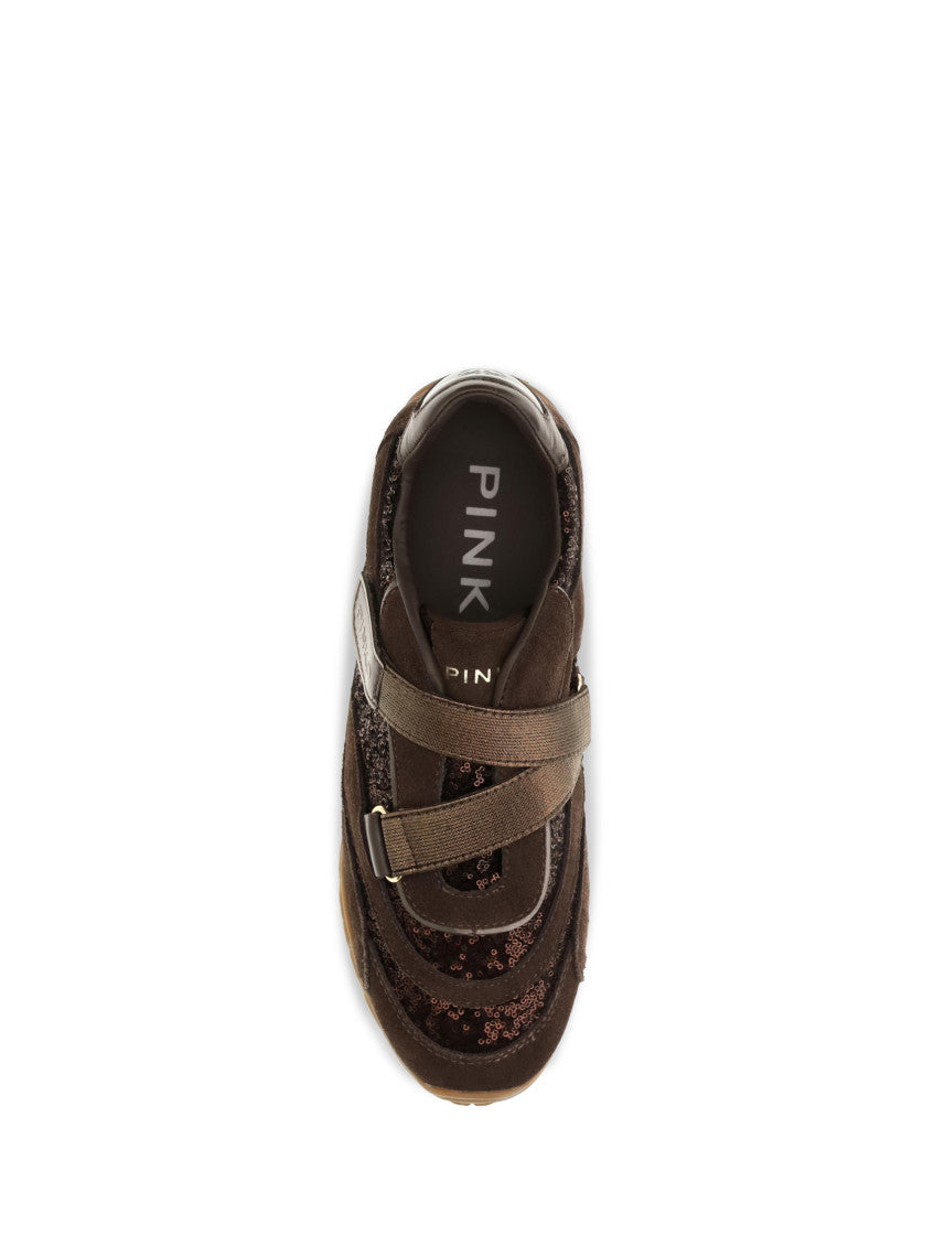 Brown Logo Yulia Sneakers 4