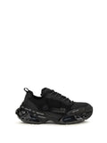 Black Lace-up Sneakers 1