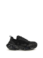 Black Lace-up Sneakers 1